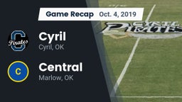 Recap: Cyril  vs. Central  2019