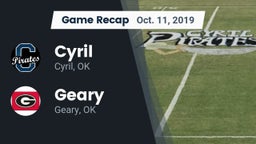 Recap: Cyril  vs. Geary  2019