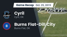 Recap: Cyril  vs. Burns Flat-Dill City  2019