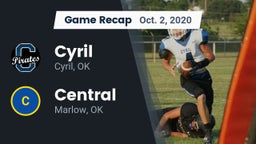 Recap: Cyril  vs. Central  2020