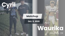Matchup: Cyril  vs. Waurika  2020