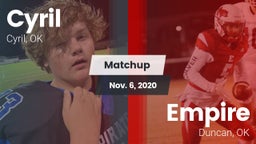 Matchup: Cyril  vs. Empire  2020
