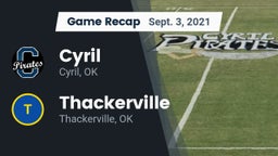 Recap: Cyril  vs. Thackerville  2021