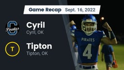 Recap: Cyril  vs. Tipton  2022