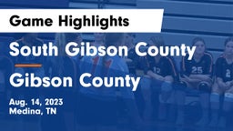 South Gibson County  vs Gibson County   Game Highlights - Aug. 14, 2023
