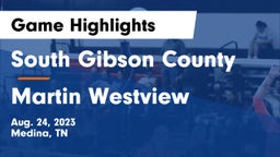 South Gibson County  vs Martin Westview  Game Highlights - Aug. 24, 2023