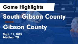 South Gibson County  vs Gibson County  Game Highlights - Sept. 11, 2023