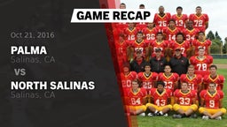 Recap: Palma  vs. North Salinas  2016