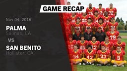 Recap: Palma  vs. San Benito  2016