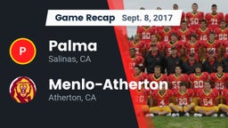 Recap: Palma  vs. Menlo-Atherton  2017