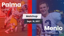 Matchup: Palma  vs. Menlo  2017