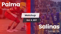 Matchup: Palma  vs. Salinas  2017