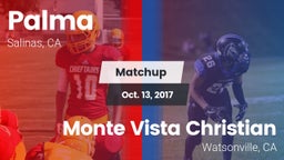 Matchup: Palma  vs. Monte Vista Christian  2017