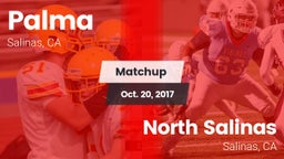 Matchup: Palma  vs. North Salinas  2017