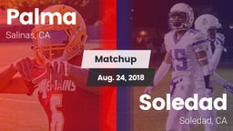 Matchup: Palma  vs. Soledad  2018