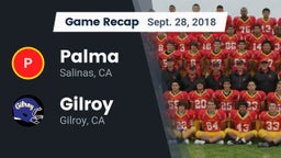 Recap: Palma  vs. Gilroy  2018