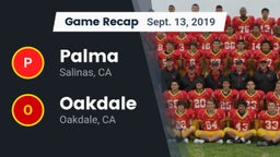 Recap: Palma  vs. Oakdale  2019