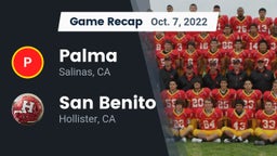 Recap: Palma  vs. San Benito  2022