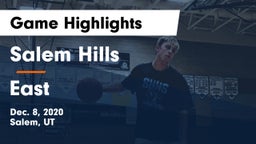 Salem Hills  vs East  Game Highlights - Dec. 8, 2020