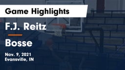 F.J. Reitz  vs Bosse  Game Highlights - Nov. 9, 2021