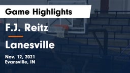 F.J. Reitz  vs Lanesville  Game Highlights - Nov. 12, 2021
