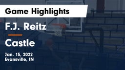 F.J. Reitz  vs Castle  Game Highlights - Jan. 15, 2022