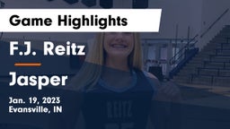 F.J. Reitz  vs Jasper  Game Highlights - Jan. 19, 2023