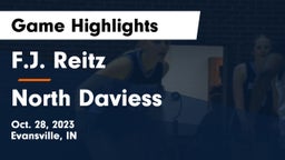 F.J. Reitz  vs North Daviess  Game Highlights - Oct. 28, 2023