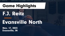 F.J. Reitz  vs Evansville North  Game Highlights - Nov. 17, 2023