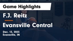 F.J. Reitz  vs Evansville Central  Game Highlights - Dec. 13, 2023