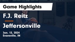 F.J. Reitz  vs Jeffersonville  Game Highlights - Jan. 13, 2024