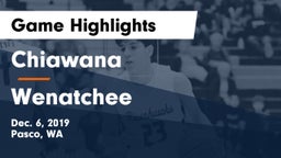 Chiawana  vs Wenatchee  Game Highlights - Dec. 6, 2019