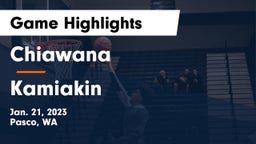 Chiawana  vs Kamiakin  Game Highlights - Jan. 21, 2023