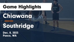 Chiawana  vs Southridge  Game Highlights - Dec. 8, 2023