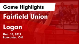 Fairfield Union  vs Logan  Game Highlights - Dec. 18, 2019