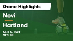 Novi  vs Hartland  Game Highlights - April 16, 2024
