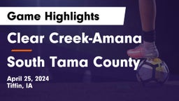 Clear Creek-Amana vs South Tama County  Game Highlights - April 25, 2024