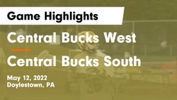 Central Bucks West  vs Central Bucks South  Game Highlights - May 12, 2022