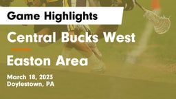 Central Bucks West  vs Easton Area  Game Highlights - March 18, 2023