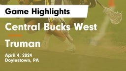 Central Bucks West  vs Truman  Game Highlights - April 4, 2024