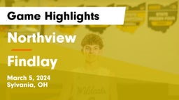 Northview  vs Findlay  Game Highlights - March 5, 2024