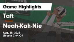 Taft  vs Neah-Kah-Nie  Game Highlights - Aug. 28, 2023