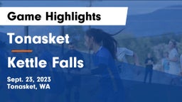 Tonasket  vs Kettle Falls  Game Highlights - Sept. 23, 2023