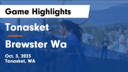 Tonasket  vs Brewster Wa Game Highlights - Oct. 3, 2023