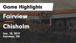 Fairview  vs Chisholm  Game Highlights - Jan. 10, 2019