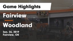 Fairview  vs Woodland  Game Highlights - Jan. 26, 2019