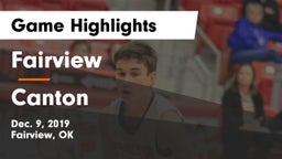 Fairview  vs Canton  Game Highlights - Dec. 9, 2019