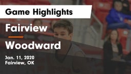 Fairview  vs Woodward  Game Highlights - Jan. 11, 2020