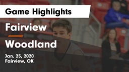 Fairview  vs Woodland  Game Highlights - Jan. 25, 2020