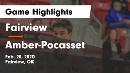 Fairview  vs Amber-Pocasset  Game Highlights - Feb. 28, 2020